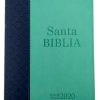 Biblia RVR2020 Ultrafina i/piel Azul/Turquesa