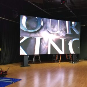 LED Video Wall - 9.5' x 6.3' - Full Package for Church - Plug n Play
